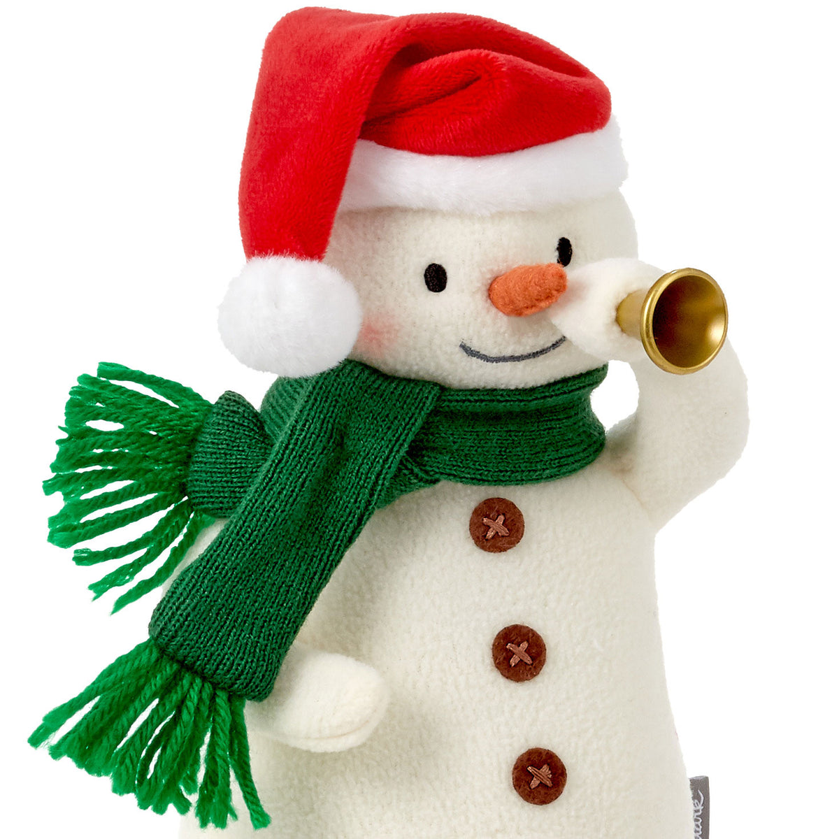 Hallmark Musical Tree-Lighting Snowman Plush, 10.5''