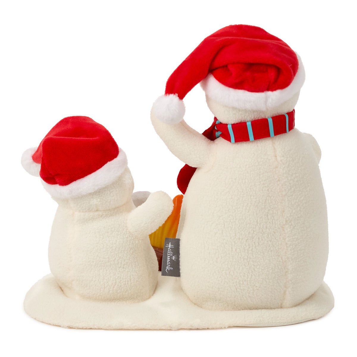 Hallmark Roasting Marshmallows Singing Snowmen Plush With Light and Motion