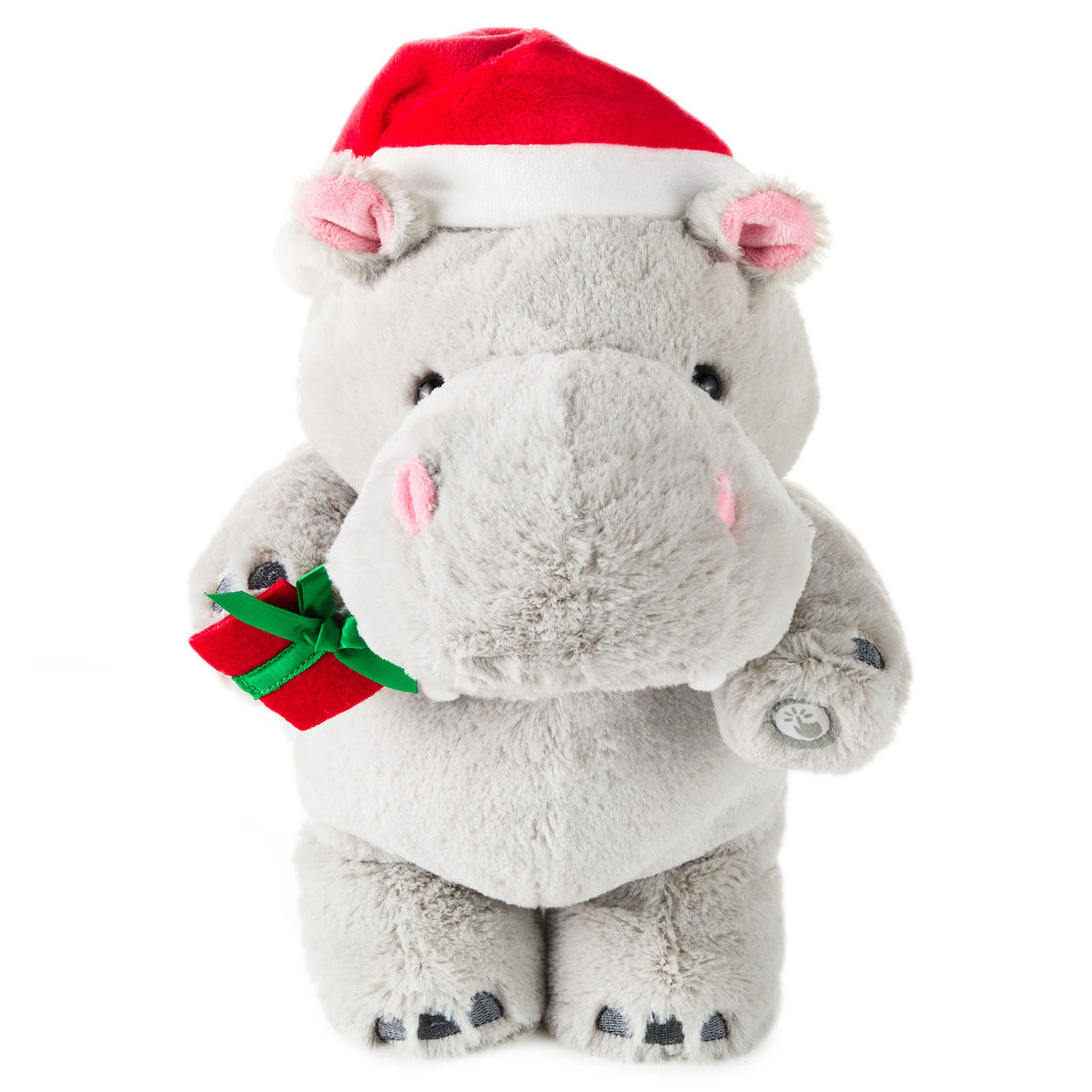 Hallmark Musical Christmas Hippo Plush With Motion, 11''