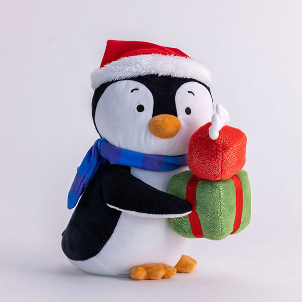 Hallmark Playful Penguins Delivering Delight Musical Plush With Motion, 10''