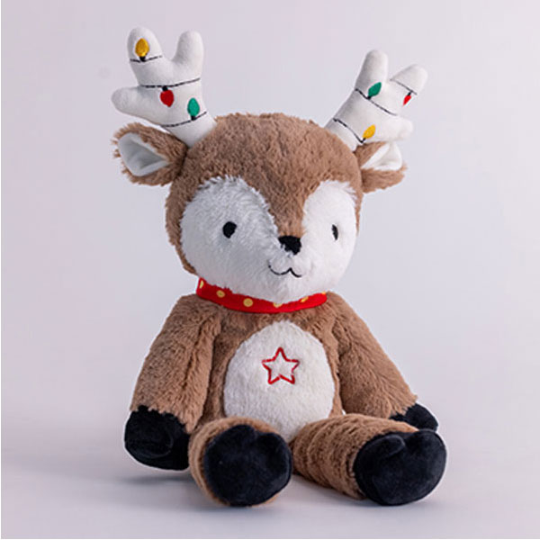 Hallmark Festive Reindeer Plush With Light, 8''