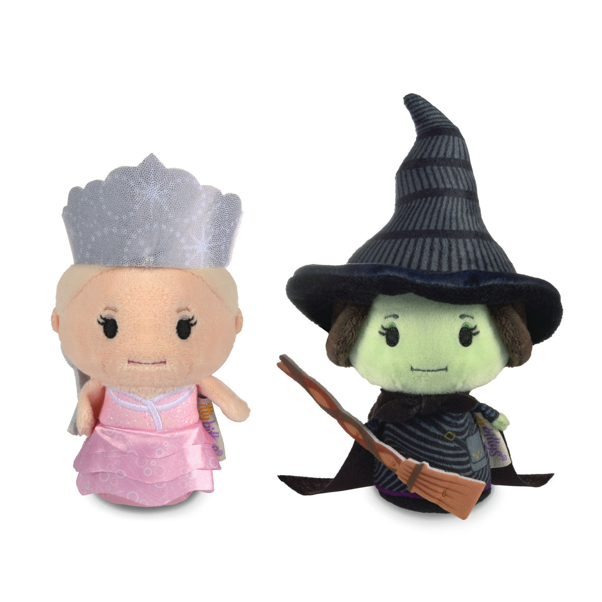 Hallmark itty bittys® Wicked Glinda and Elphaba Plush, Set of 2
