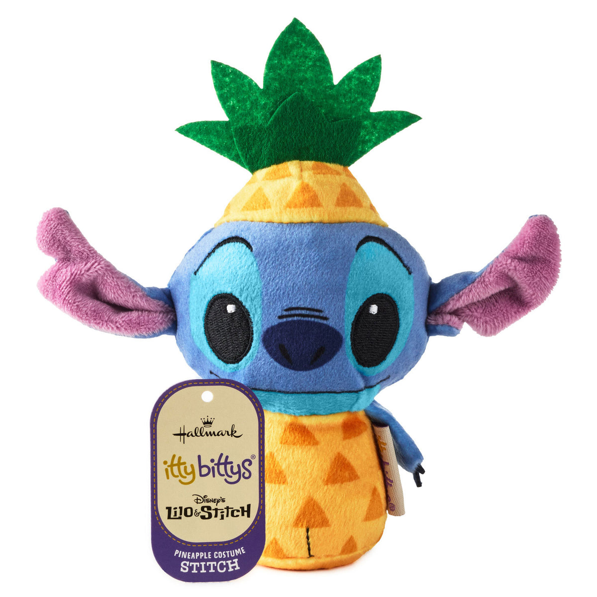Hallmark itty bittys® Disney Stitch in Pineapple Costume Plush