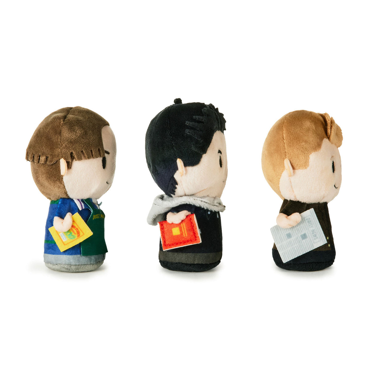 Hallmark itty bittys® Gilmore Girls Dean, Jess and Logan Plush, Set of 3