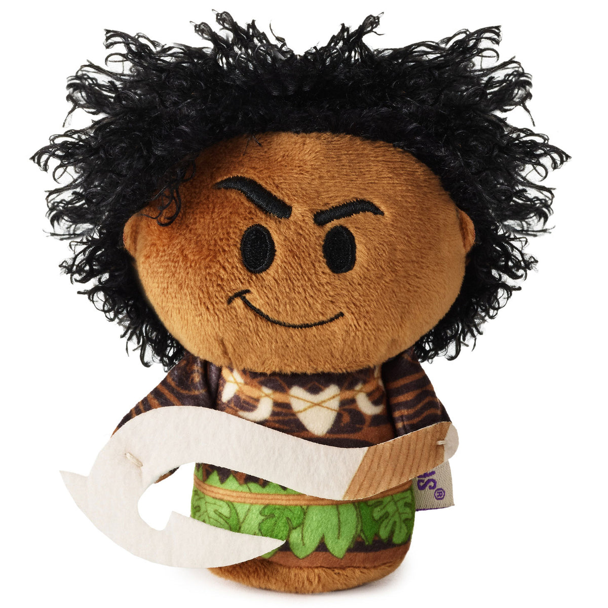 Hallmark itty bittys® Disney Moana Maui Plush With Sound, 4''