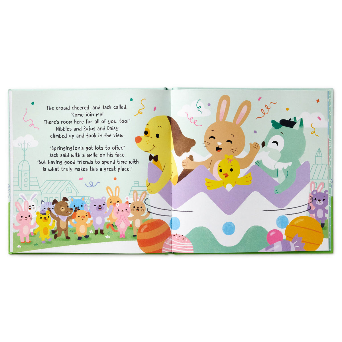 Hallmark A Hoppy Easter on Marshmallow Street Book