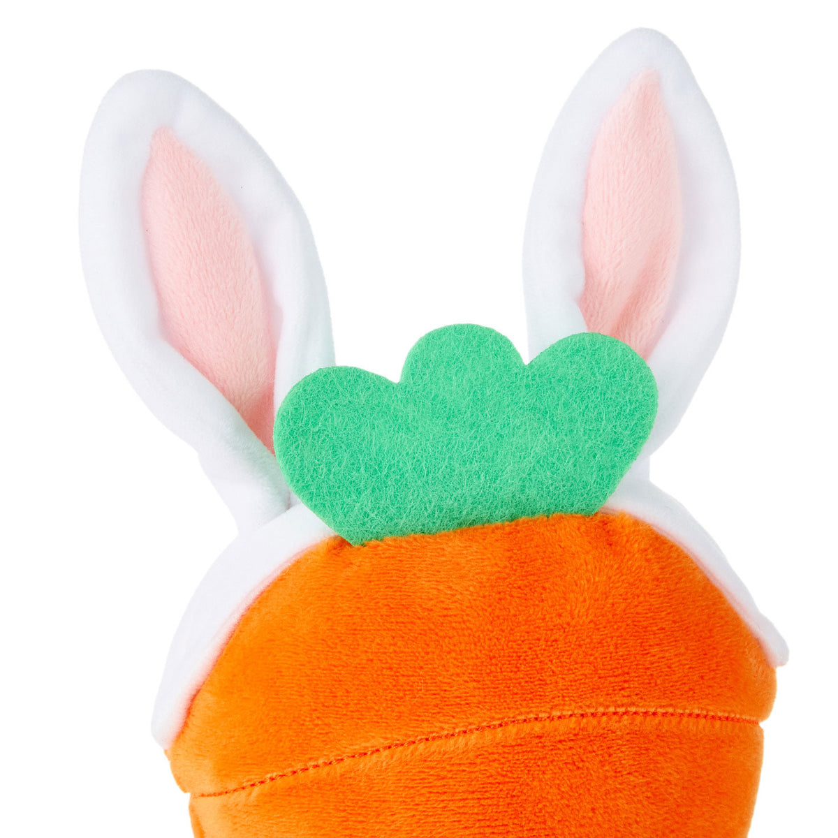 Hallmark Carrot Wearing Bunny Ears Easter Plush Toy, 5.5''