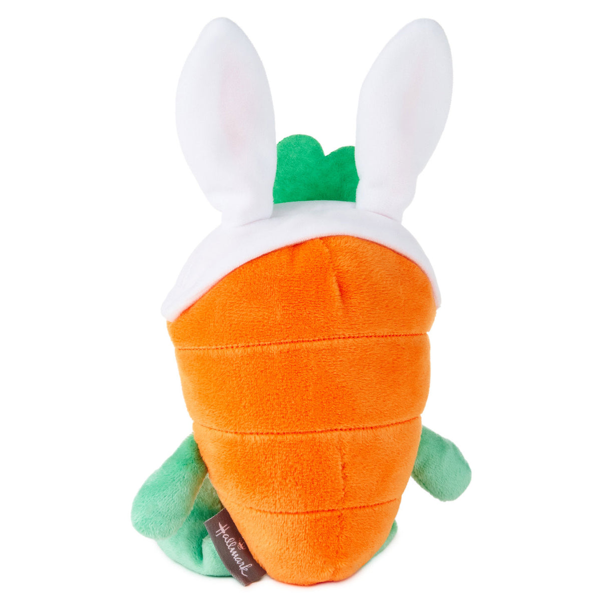 Hallmark Carrot Wearing Bunny Ears Easter Plush Toy, 5.5''
