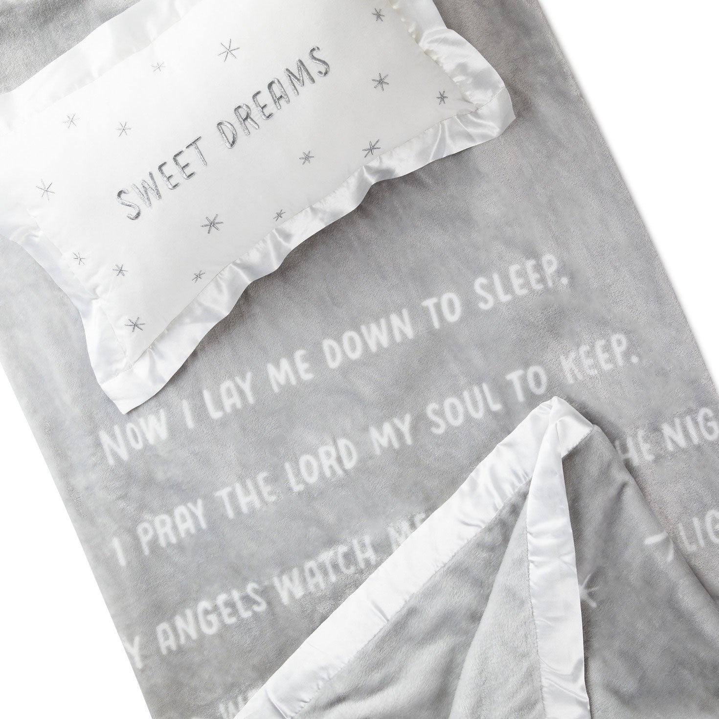 Hallmark Nighttime Prayer Pillow and Blanket Set