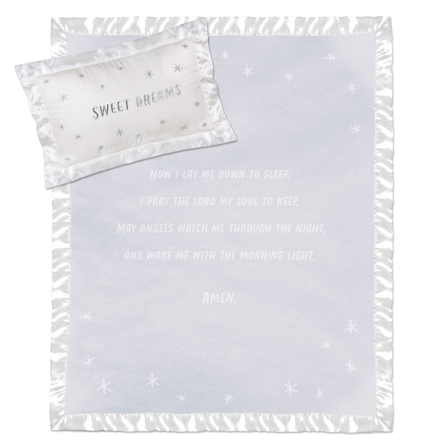 Hallmark Nighttime Prayer Pillow and Blanket Set