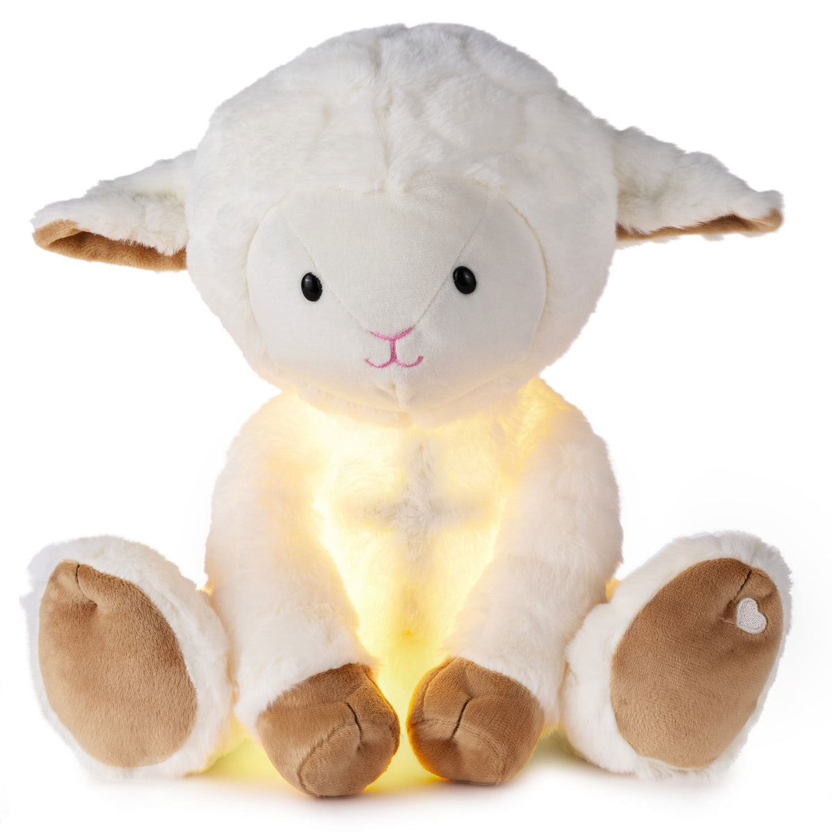 Hallmark Lamb Plush With Light-Up Cross, 11.25''