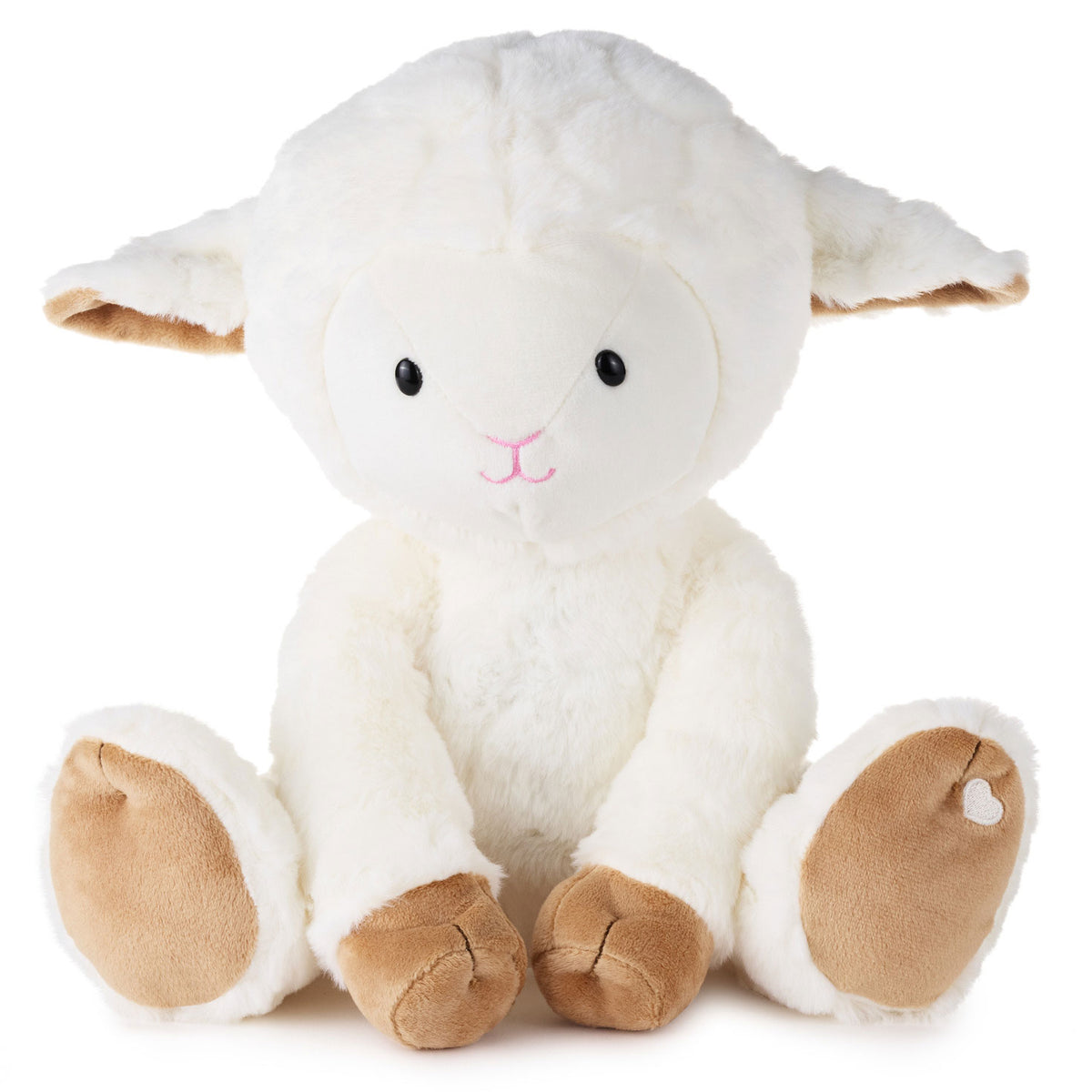 Hallmark Lamb Plush With Light-Up Cross, 11.25''