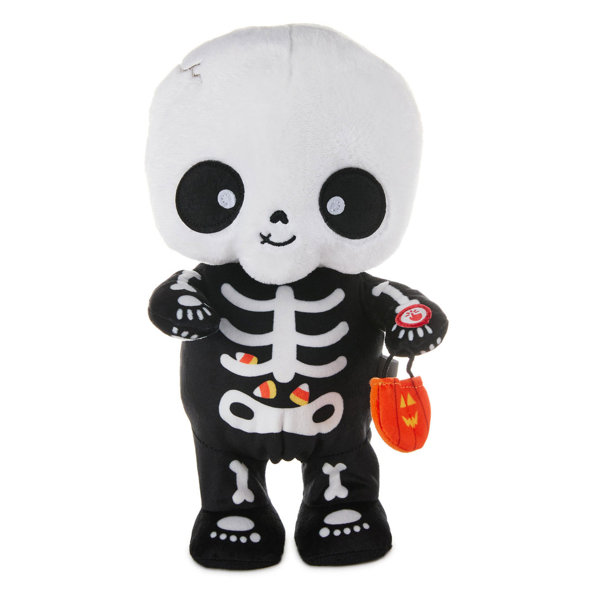 Hallmark Trick-or-Treat Skeleton Plush With Sound and Motion, 10''