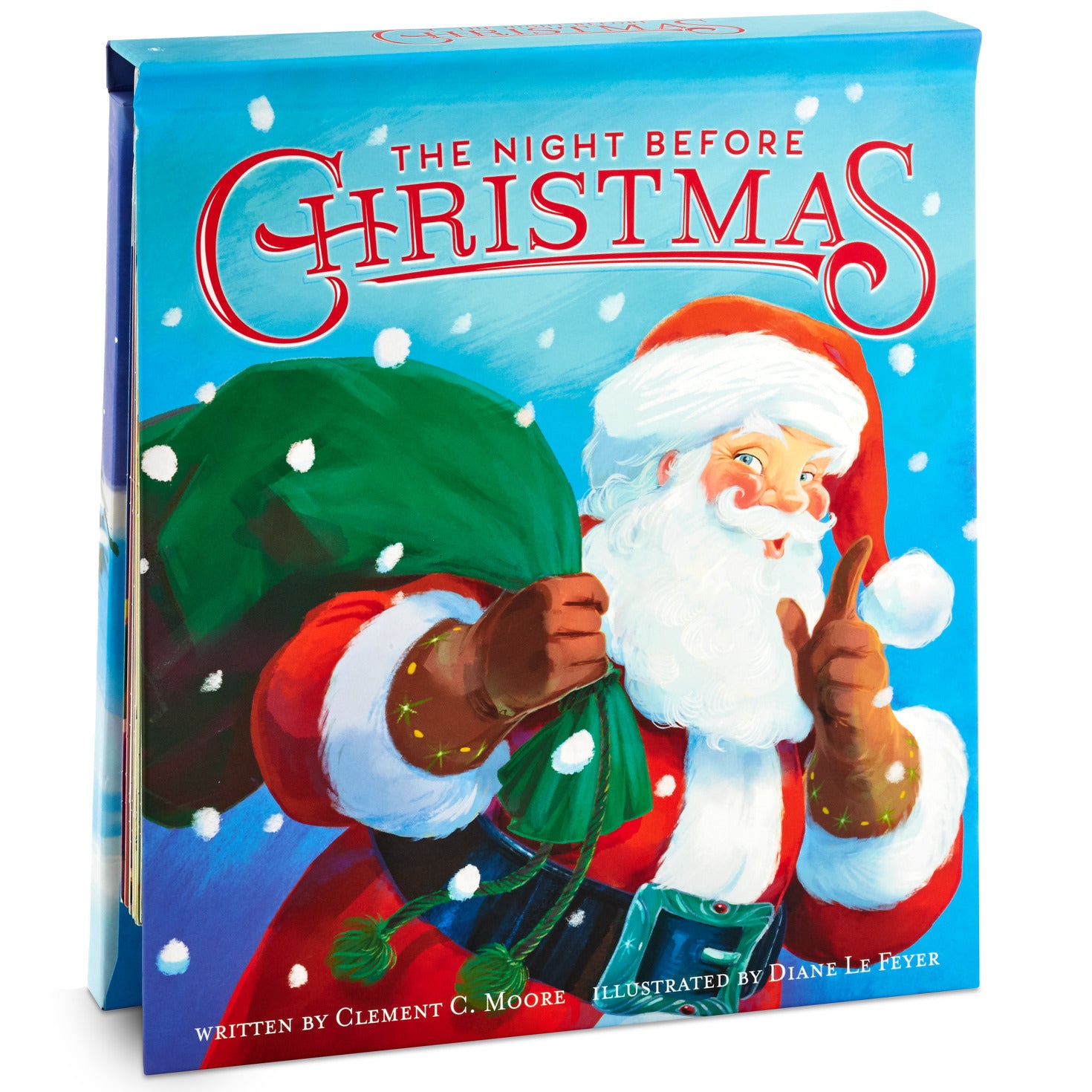 Hallmark The Night Before Christmas Recordable Lighted Pop-Up Book