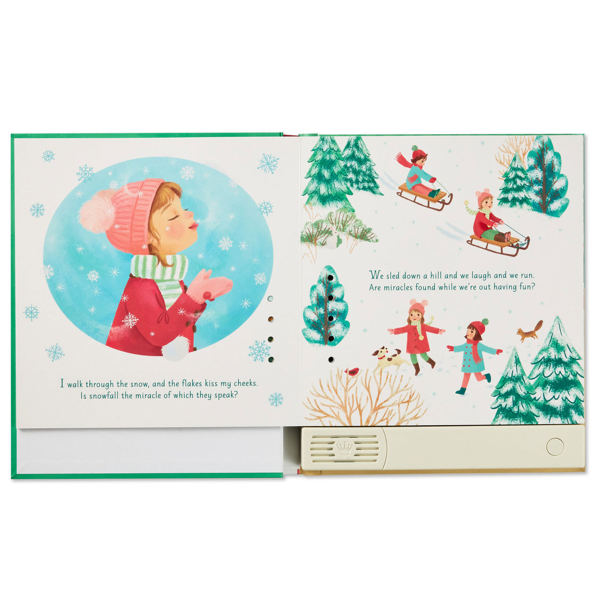 Hallmark Christmas Miracles All Around Recordable Storybook