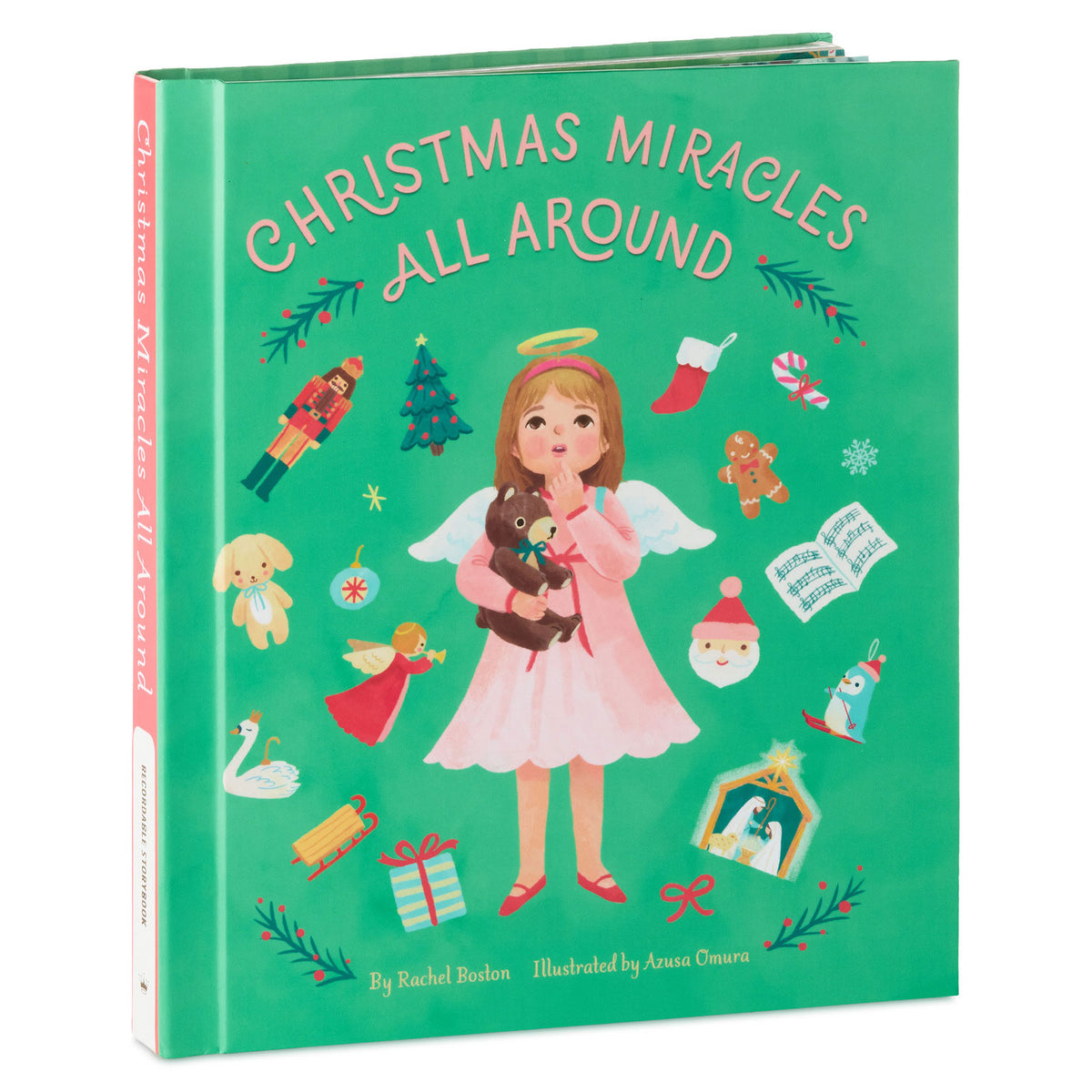 Hallmark Christmas Miracles All Around Recordable Storybook