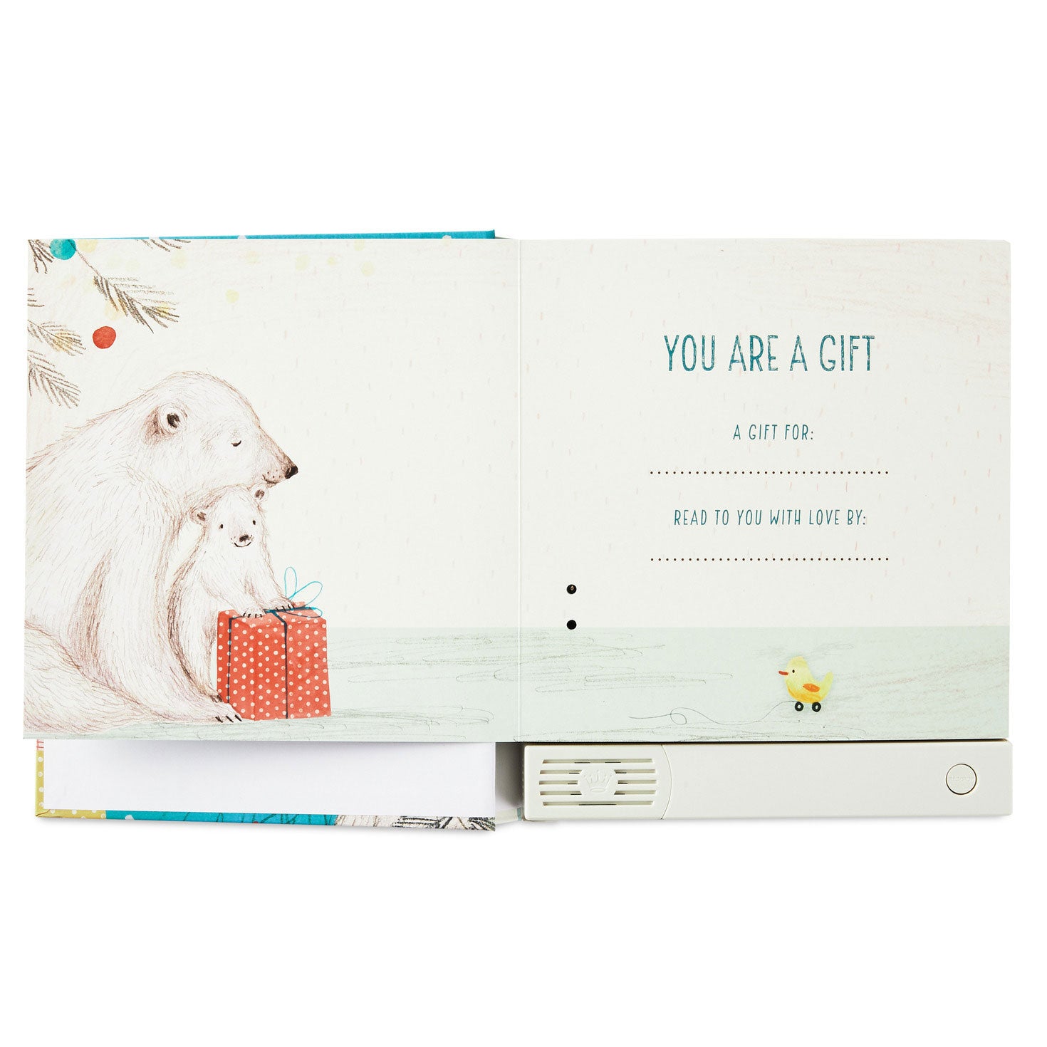 Hallmark You Are a Gift: A Holiday Message of Love for Someone Special Recordable Storybook