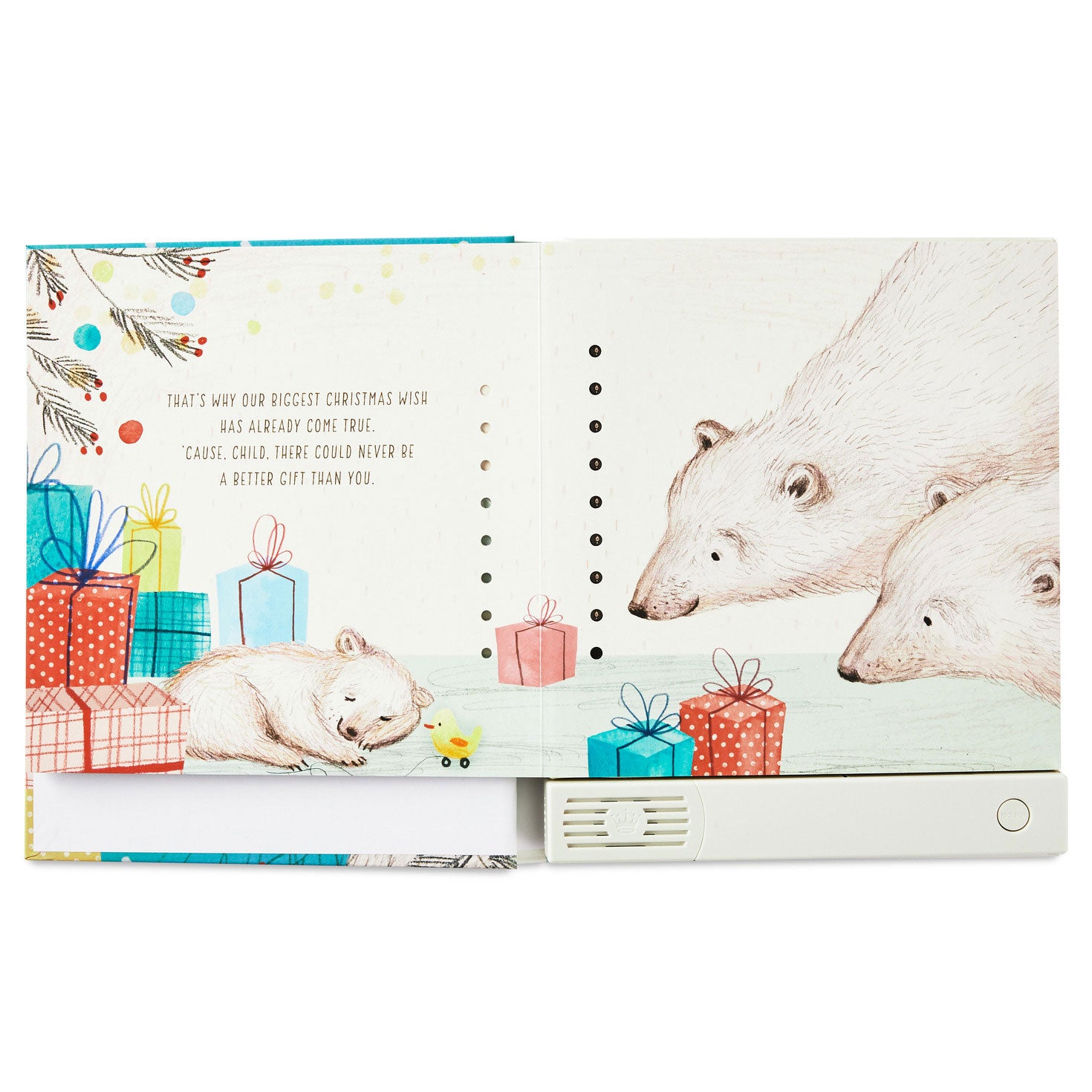 Hallmark You Are a Gift: A Holiday Message of Love for Someone Special Recordable Storybook