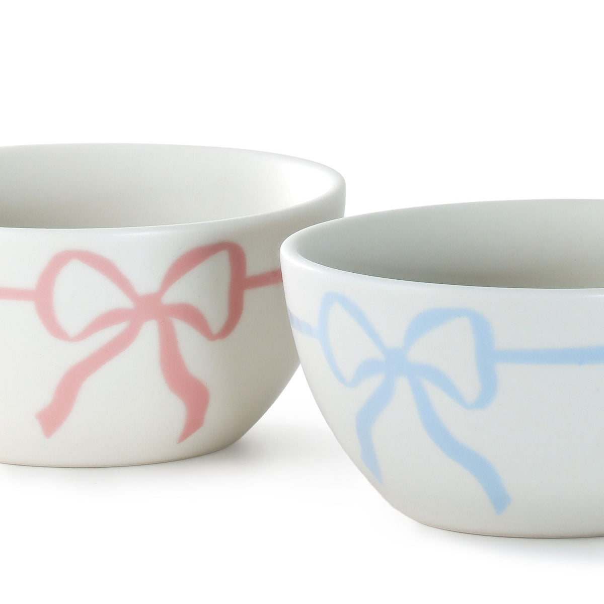 Hallmark Lacey Chabert Collection Pastel Bow Ceramic Bowls, Set of 3