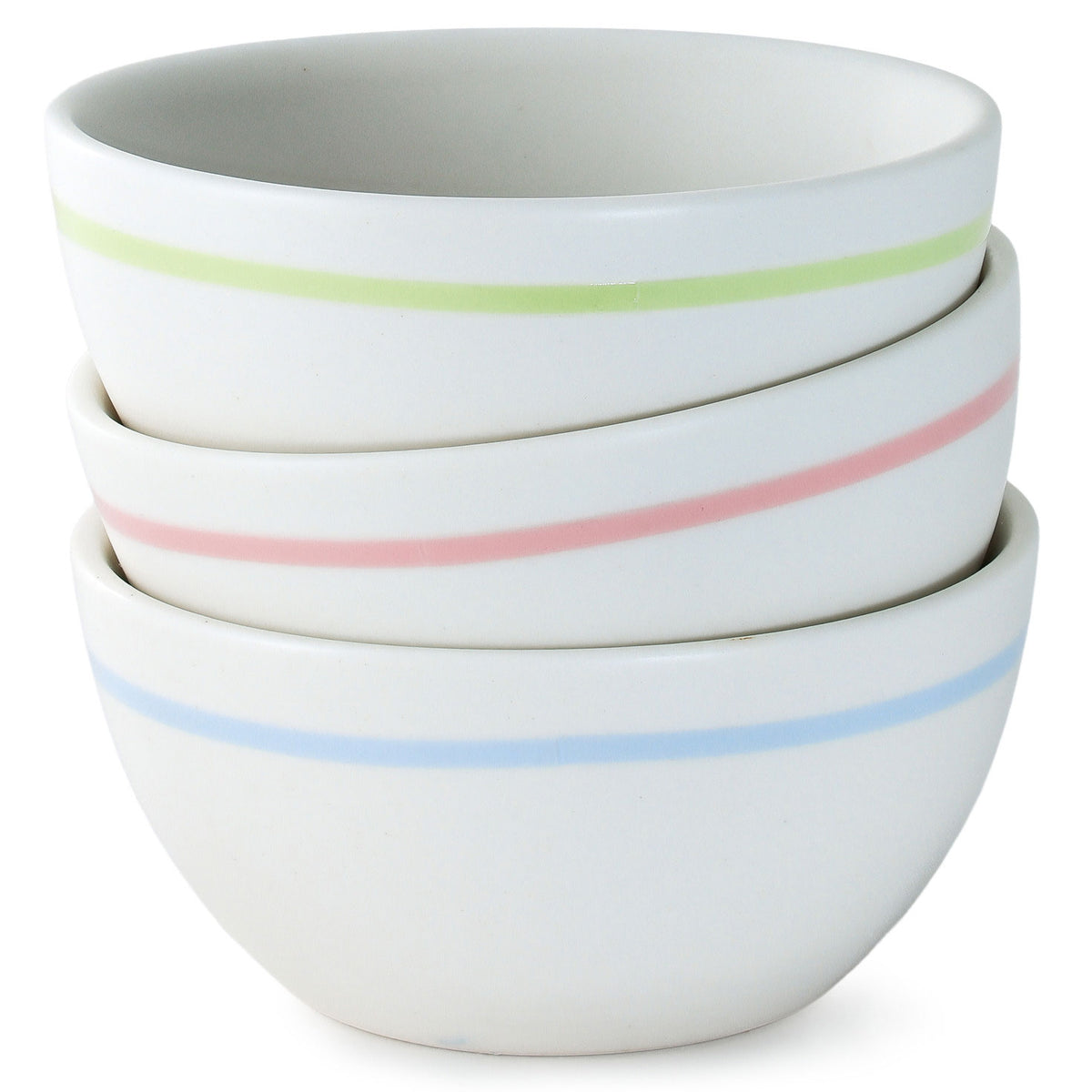 Hallmark Lacey Chabert Collection Pastel Bow Ceramic Bowls, Set of 3