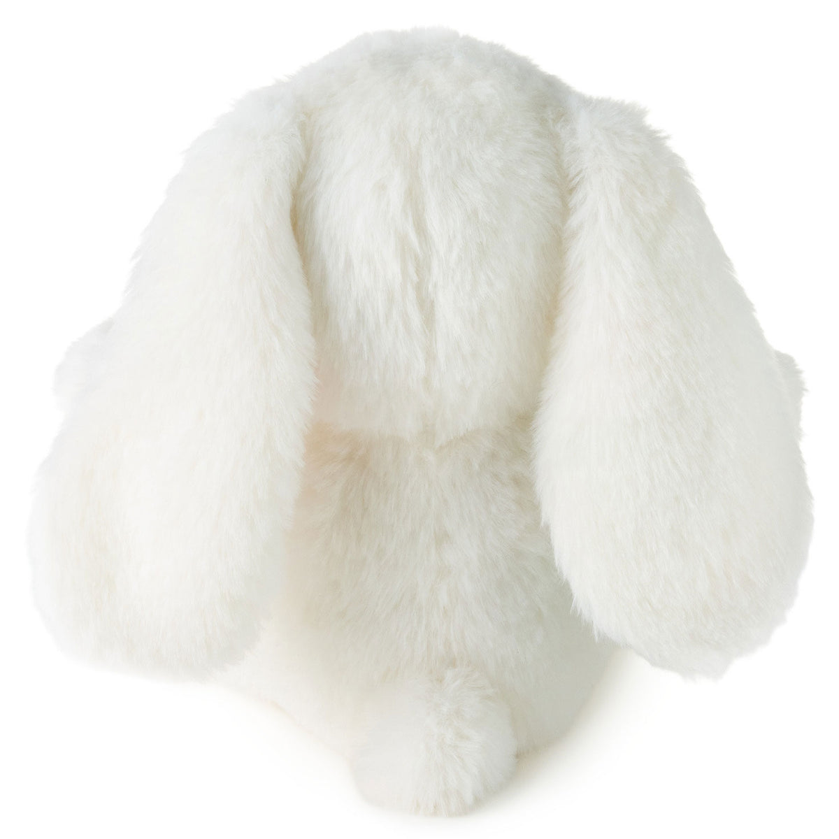 Hallmark White Bunny With Patchwork Ears Easter Plush, 8''