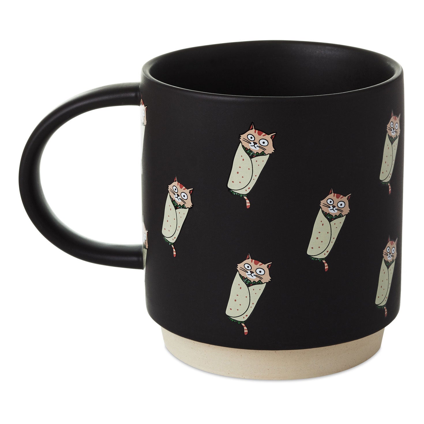 Hallmark Cat Burrito Funny Mug, 16 oz.