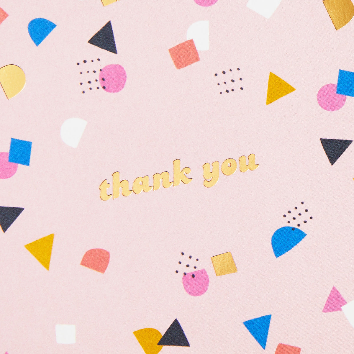 Hallmark Confetti on Pink Boxed Blank Thank-You Notes, Pack of 10