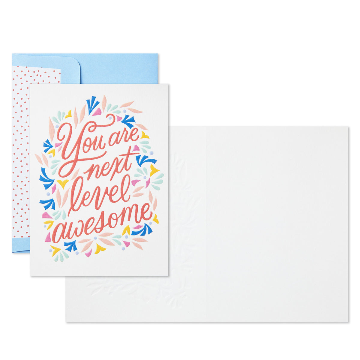 Hallmark You Are Next Level Awesome Boxed Blank Note Cards Multipack, Pack of 10