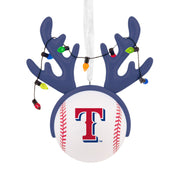 Hallmark MLB Texas Rangers™ Reindeer Baseball Hallmark Ornament