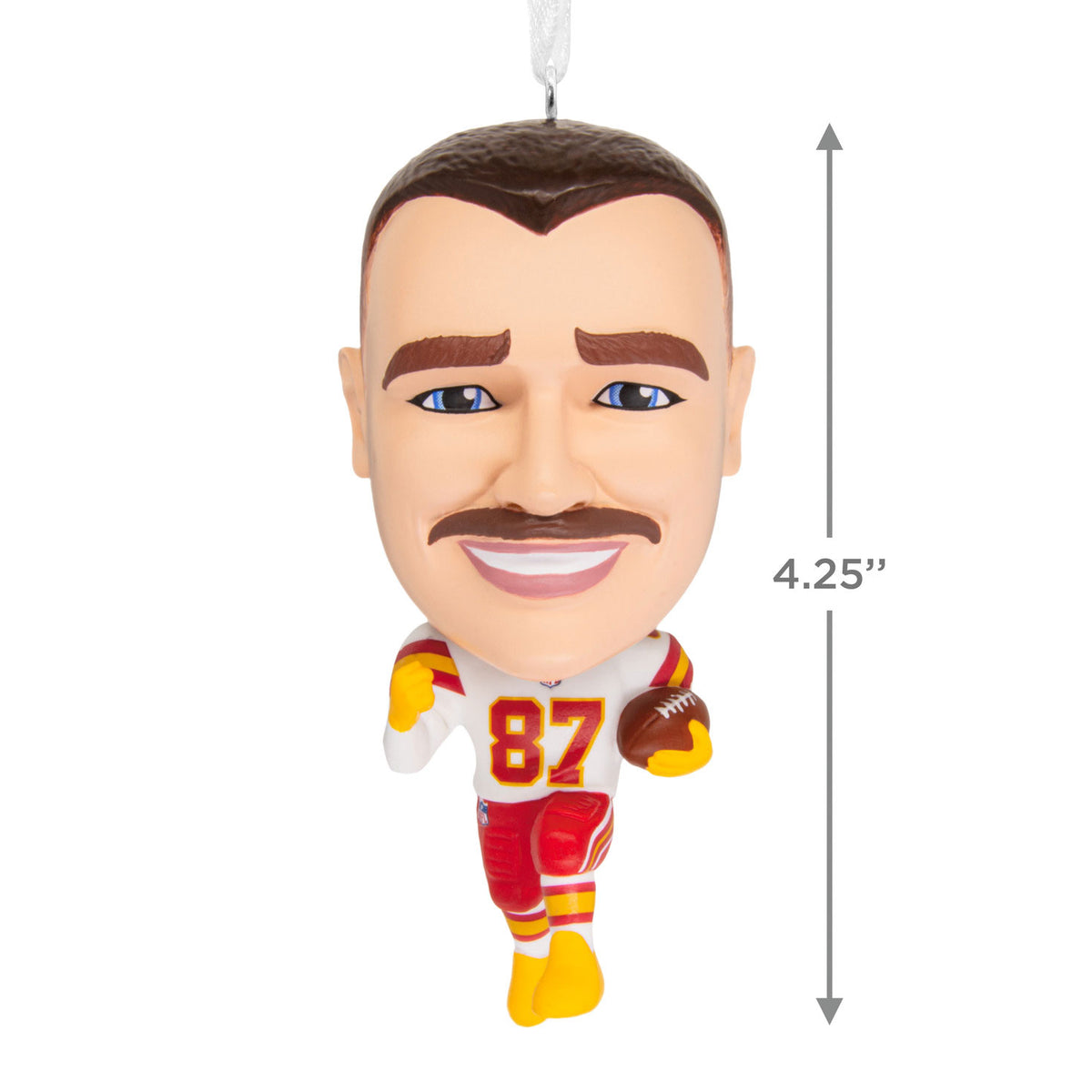 Hallmark NFL Kansas City Chiefs Travis Kelce Bobblehead Hallmark Ornament