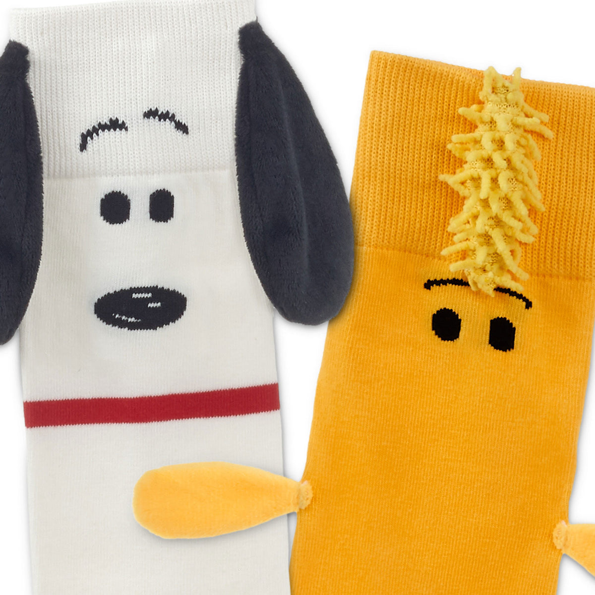 Hallmark Peanuts® Snoopy and Woodstock Mismatched Novelty Socks