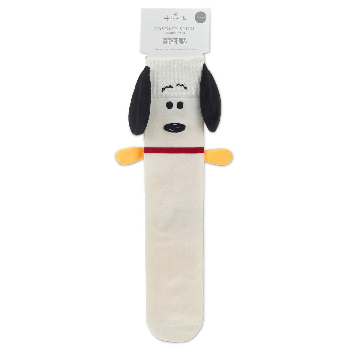 Hallmark Peanuts® Snoopy and Woodstock Mismatched Novelty Socks