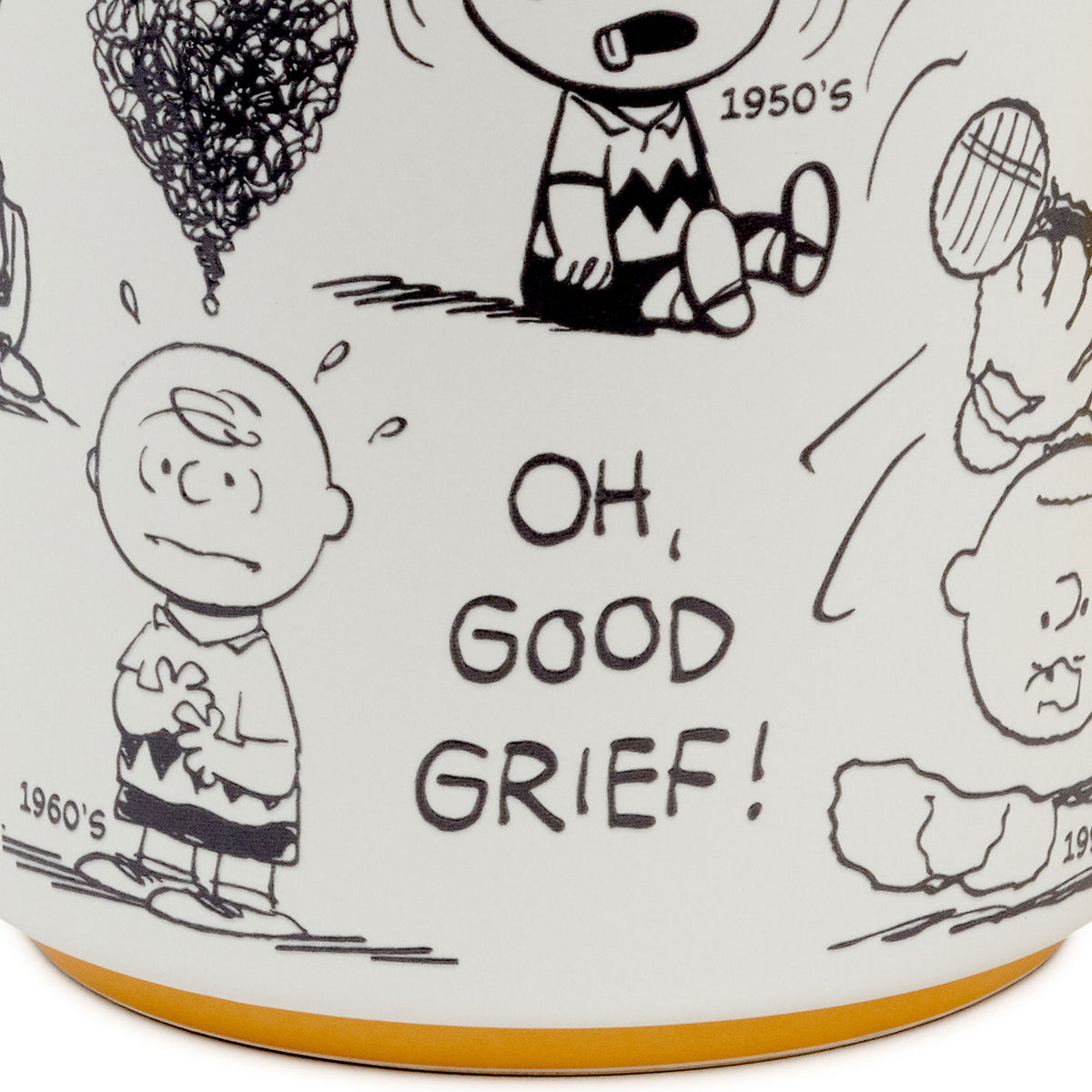 Hallmark Peanuts® 75th Anniversary Charlie Brown Through the Decades Mug, 17.5 oz.