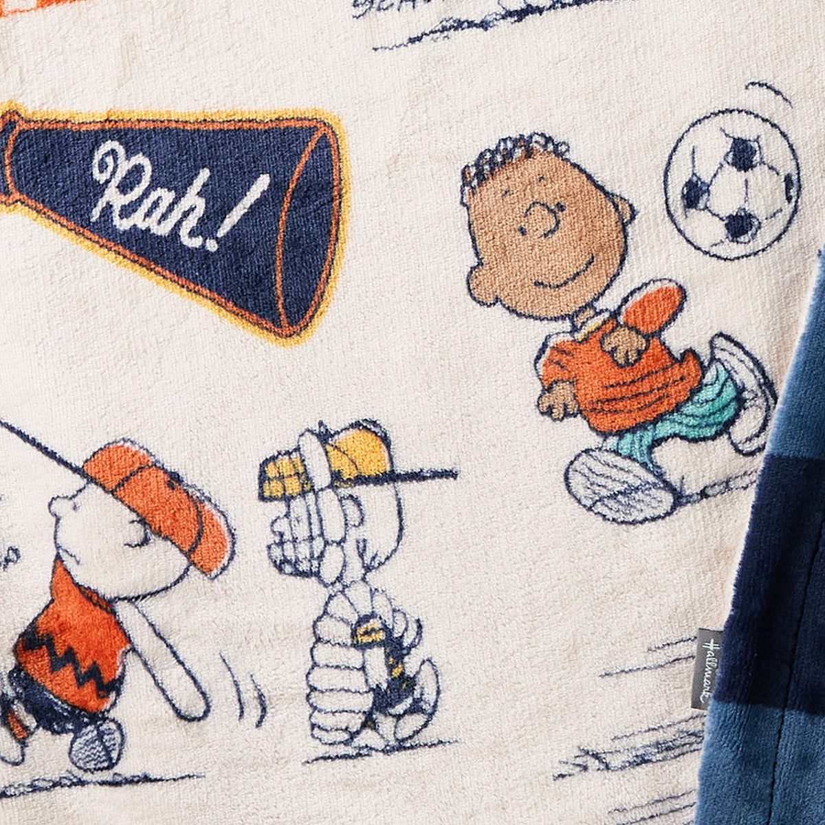 Hallmark Peanuts® Athletic Club Two-Sided Throw Blanket, 50x60