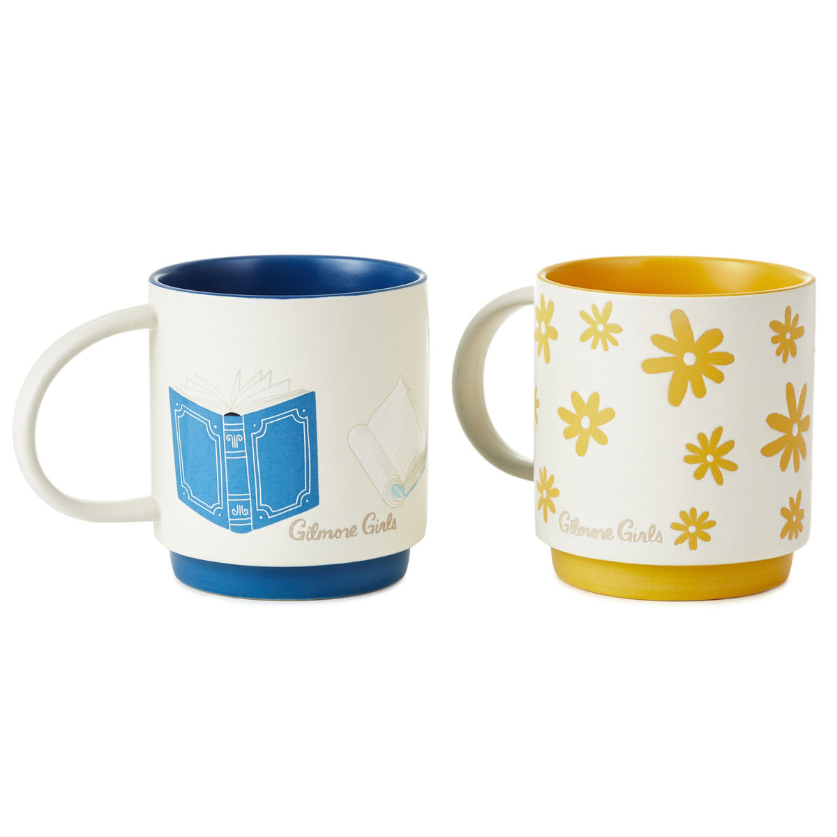 Hallmark Gilmore Girls Lorelai and Rory Stacking Mugs, Set of 2