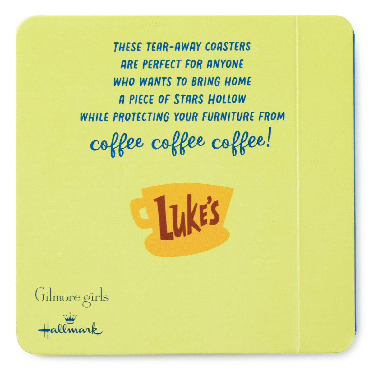 Hallmark Gilmore Girls Stars Hollow Scenes Coaster Book, Set of 20