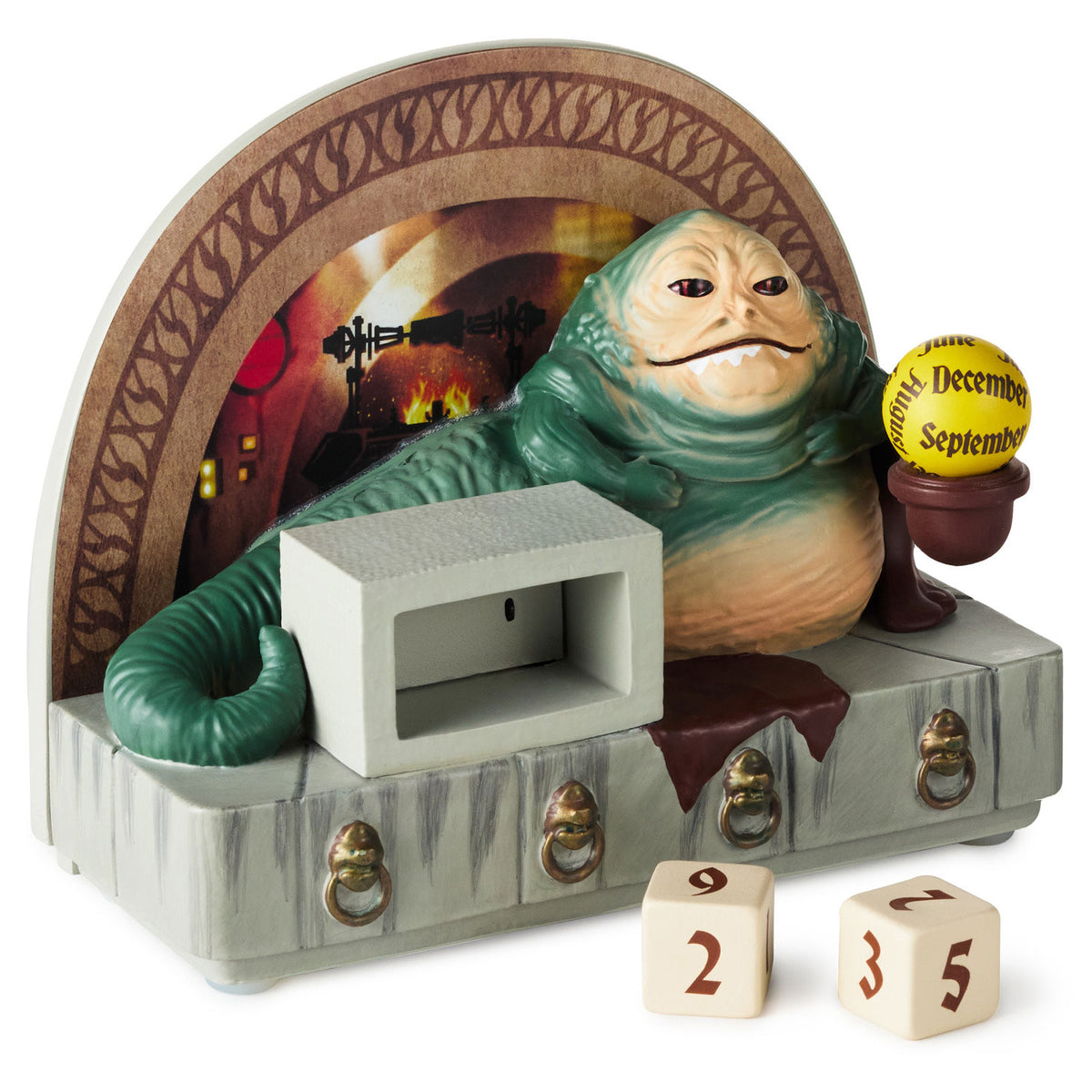 Hallmark Star Wars™ Jabba the Hutt™ Perpetual Calendar With Sound