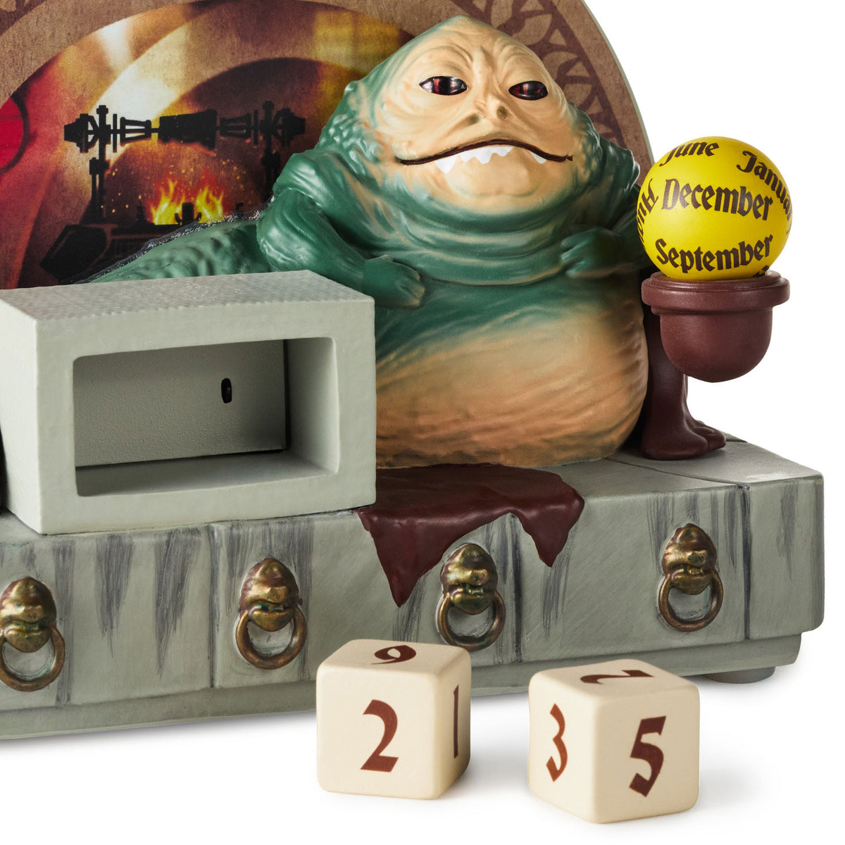 Hallmark Star Wars™ Jabba the Hutt™ Perpetual Calendar With Sound