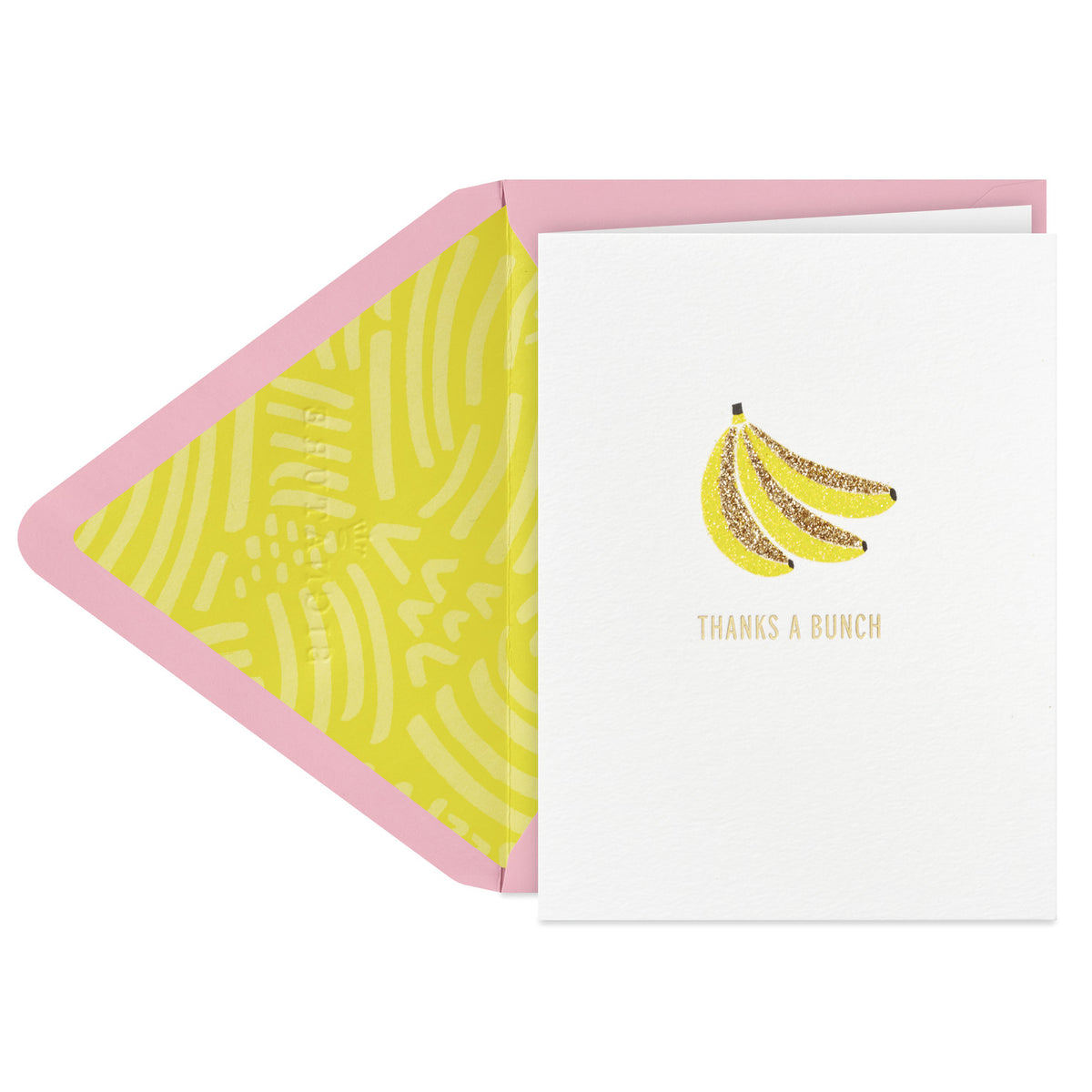 Hallmark Thanks a Bunch Boxed Blank Thank-You Notes, Pack of 8