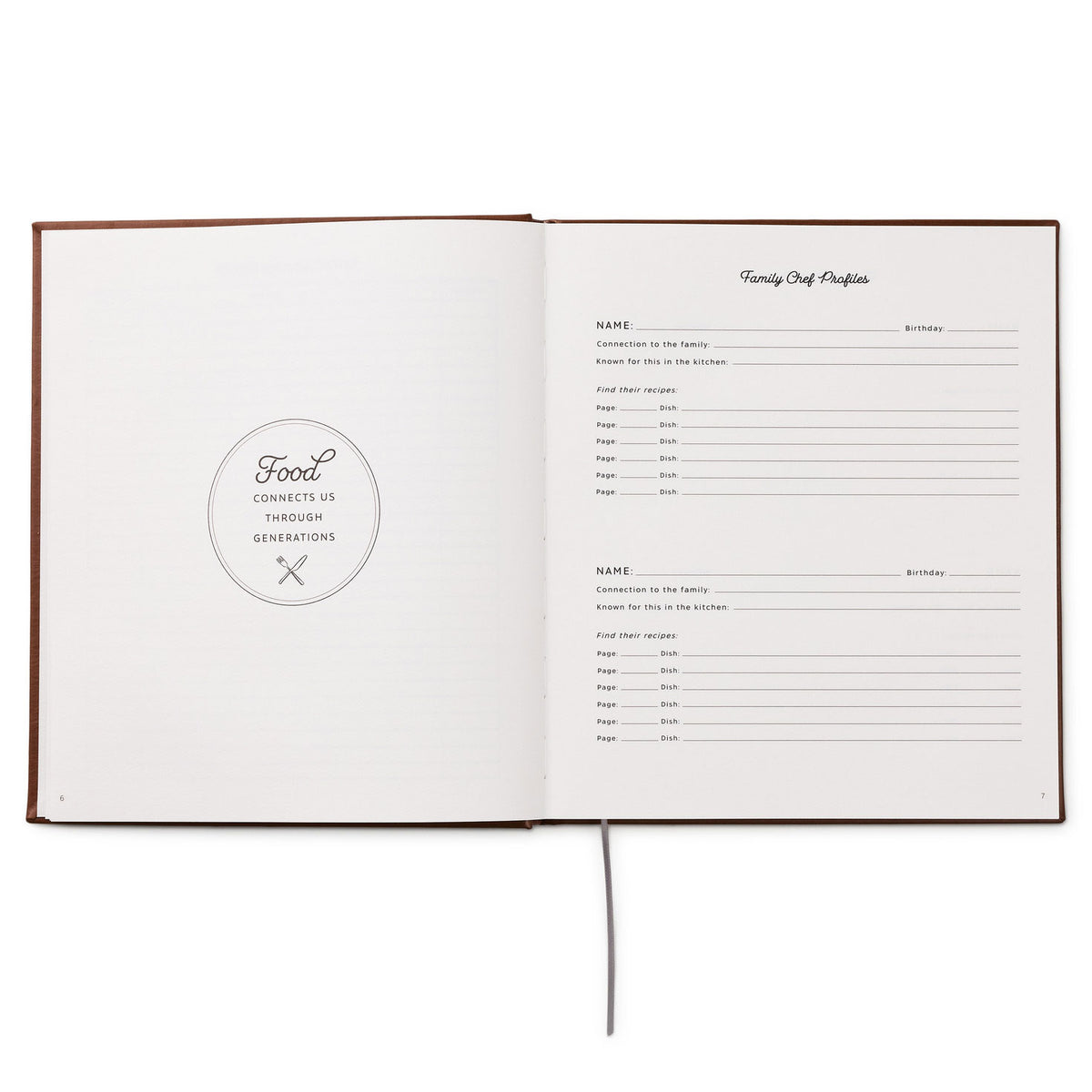 Hallmark Meals & Memories Heirloom Recipe Book and Keepsake Journal
