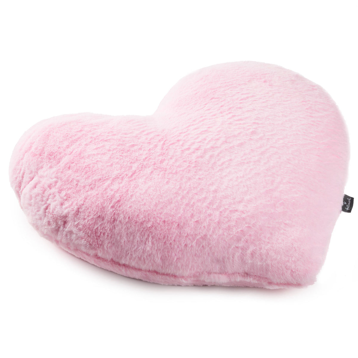 Hallmark Pink Heart-Shaped Pillow, 17x18