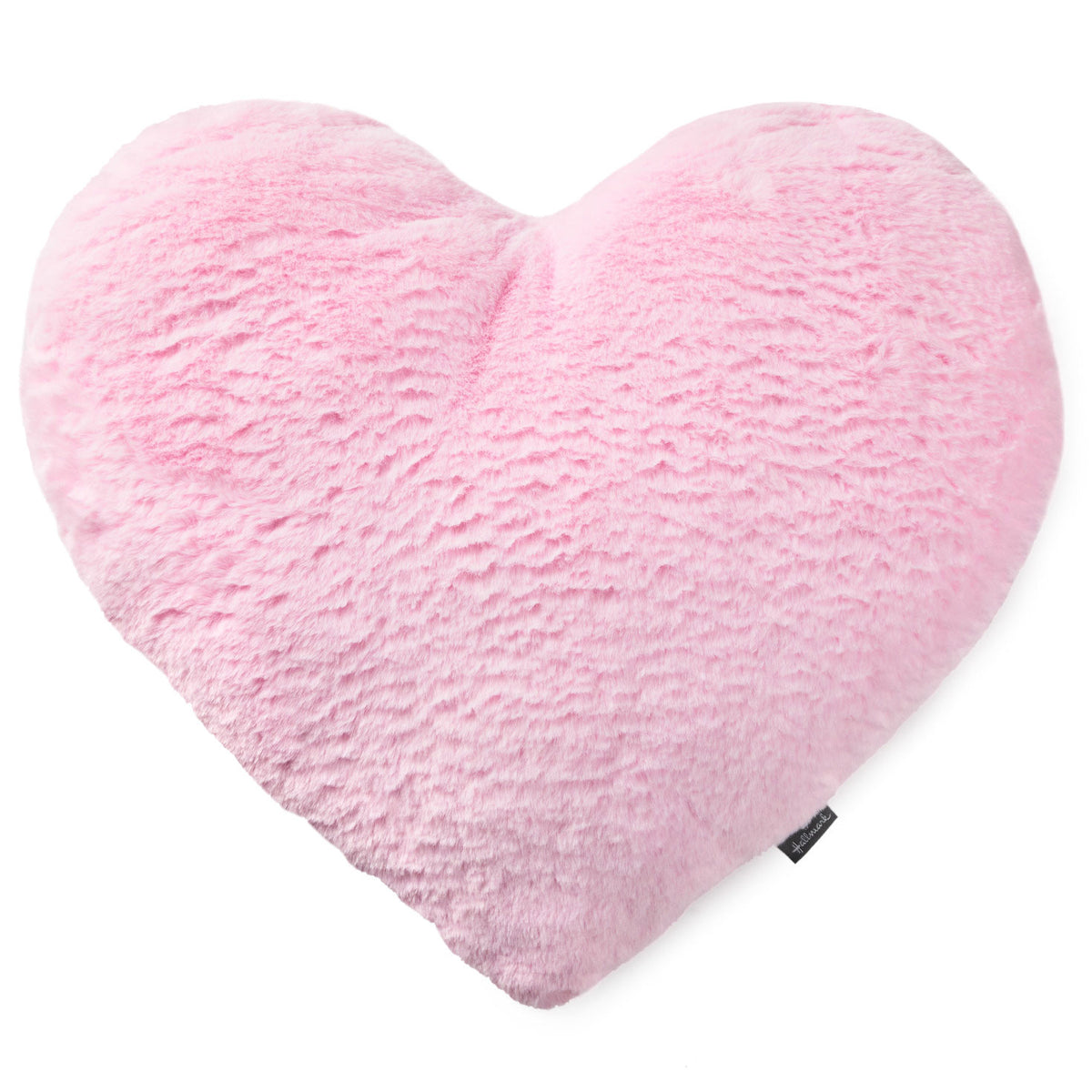 Hallmark Pink Heart-Shaped Pillow, 17x18