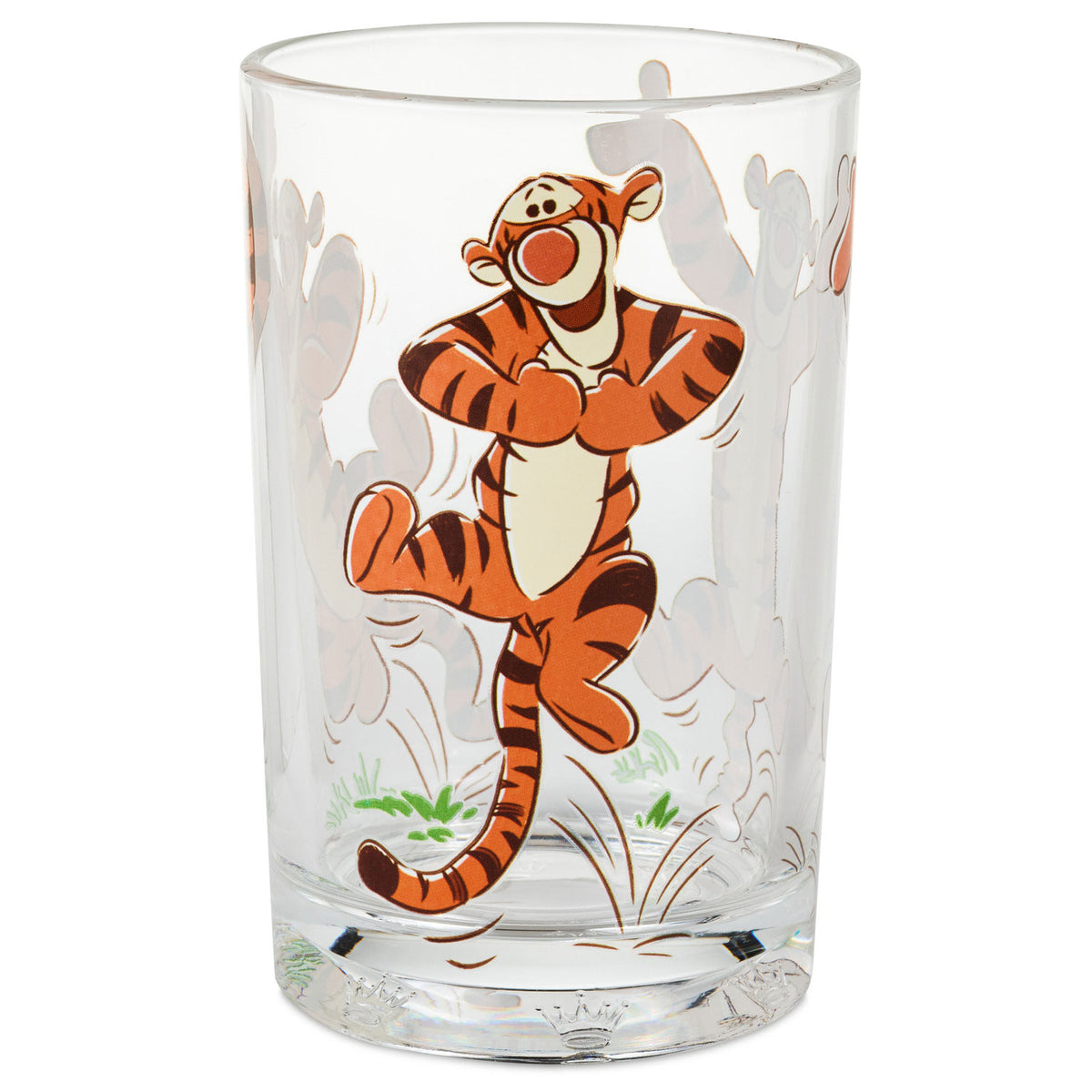 Hallmark Disney Winnie the Pooh Bouncing Tigger Collectible Drinking Glass, 13.5 oz.