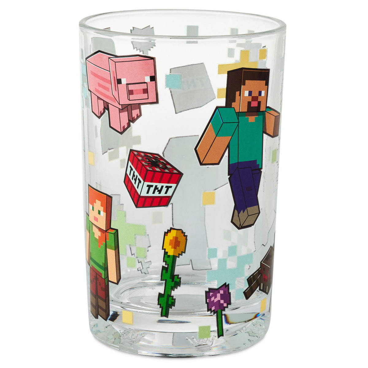 Hallmark Minecraft Game Icons Collectible Drinking Glass, 13.5 oz.