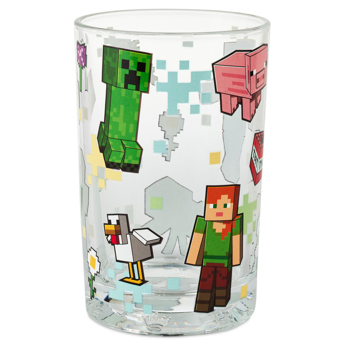 Hallmark Minecraft Game Icons Collectible Drinking Glass, 13.5 oz.