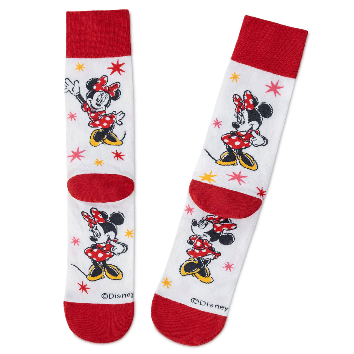 Hallmark Disney Minnie Mouse Novelty Crew Socks