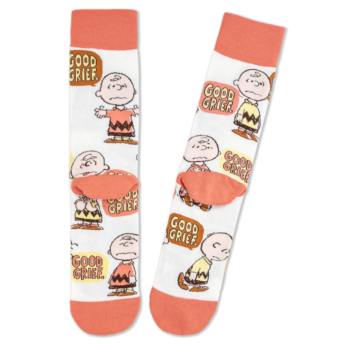 Hallmark Peanuts® Charlie Brown Good Grief Novelty Crew Socks