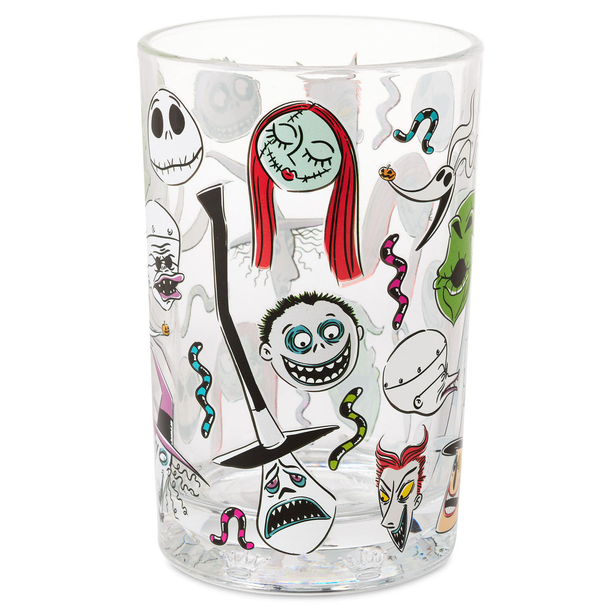Hallmark Disney Tim Burton's The Nightmare Before Christmas Collectible Drinking Glass, 13.5 oz.