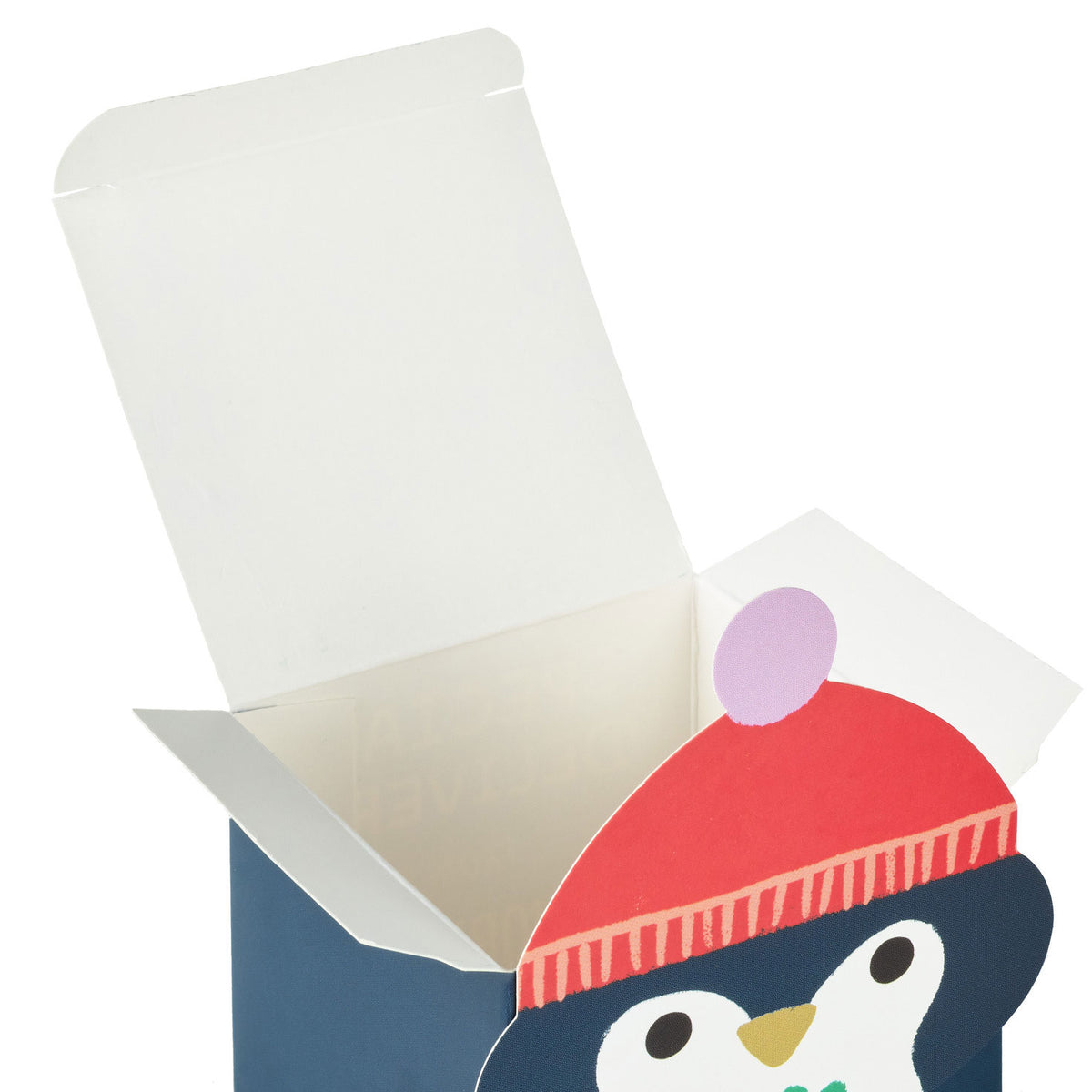 Hallmark Santa, Penguin and Deer 3-Pack Assorted Mini Christmas Gift Box Bundle