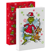 Hallmark Dr. Seuss's How the Grinch Stole Christmas!™ Red and White 4-Pack Medium Christmas Gift Boxes
